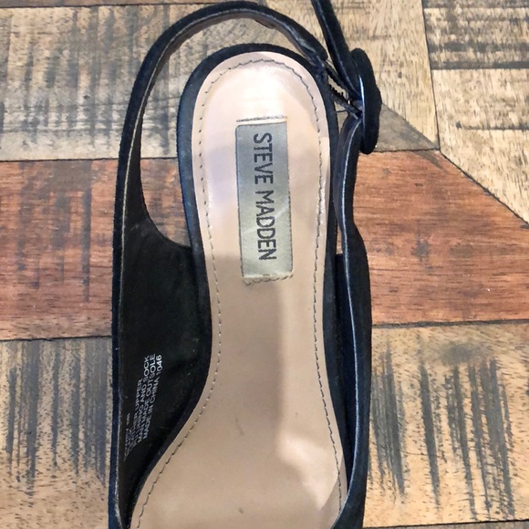 Steve Madden a block heel pumps - Picture 3 of 4